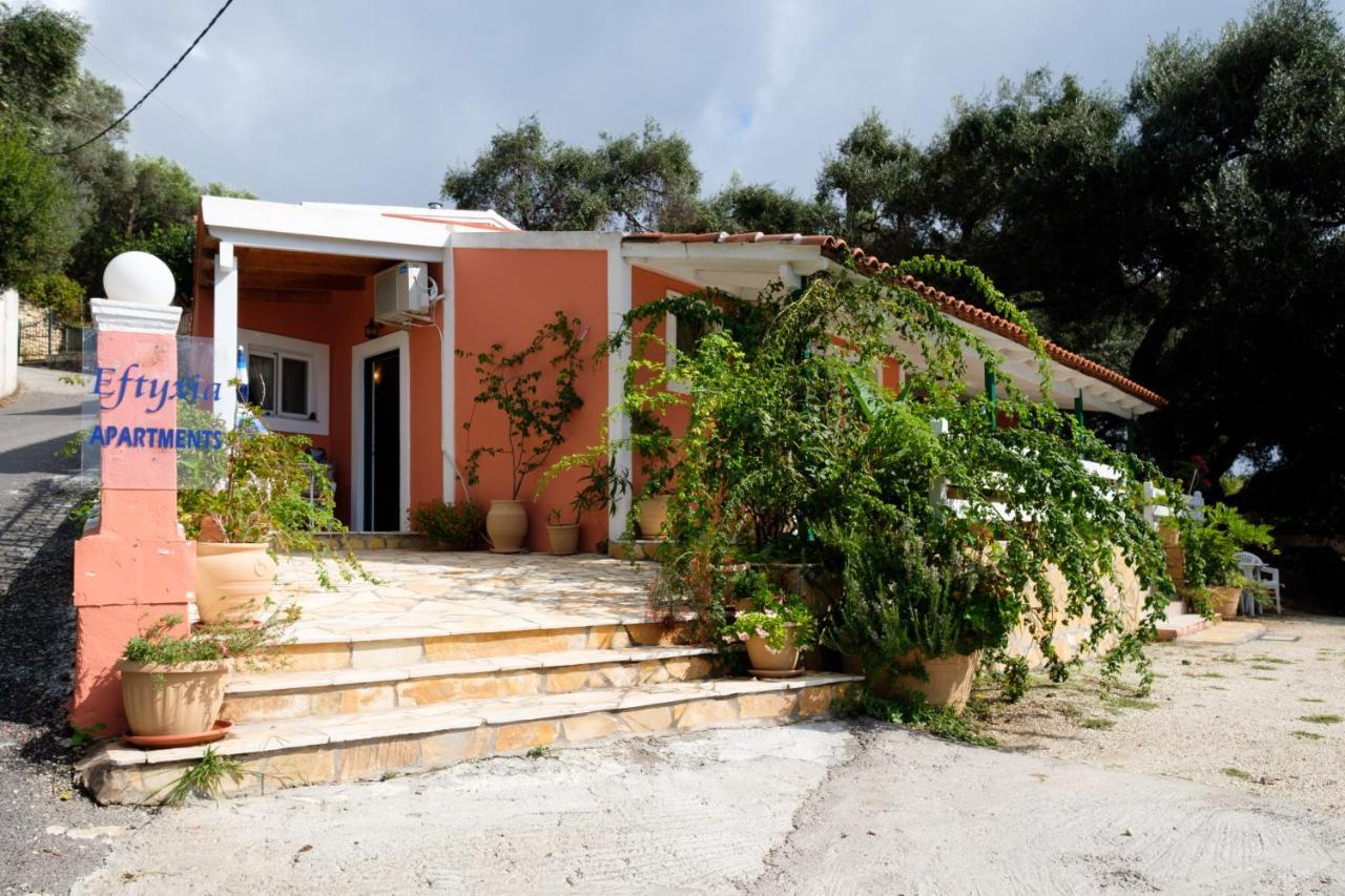 Eftyxia Apartments Paleokastritsa Exterior photo